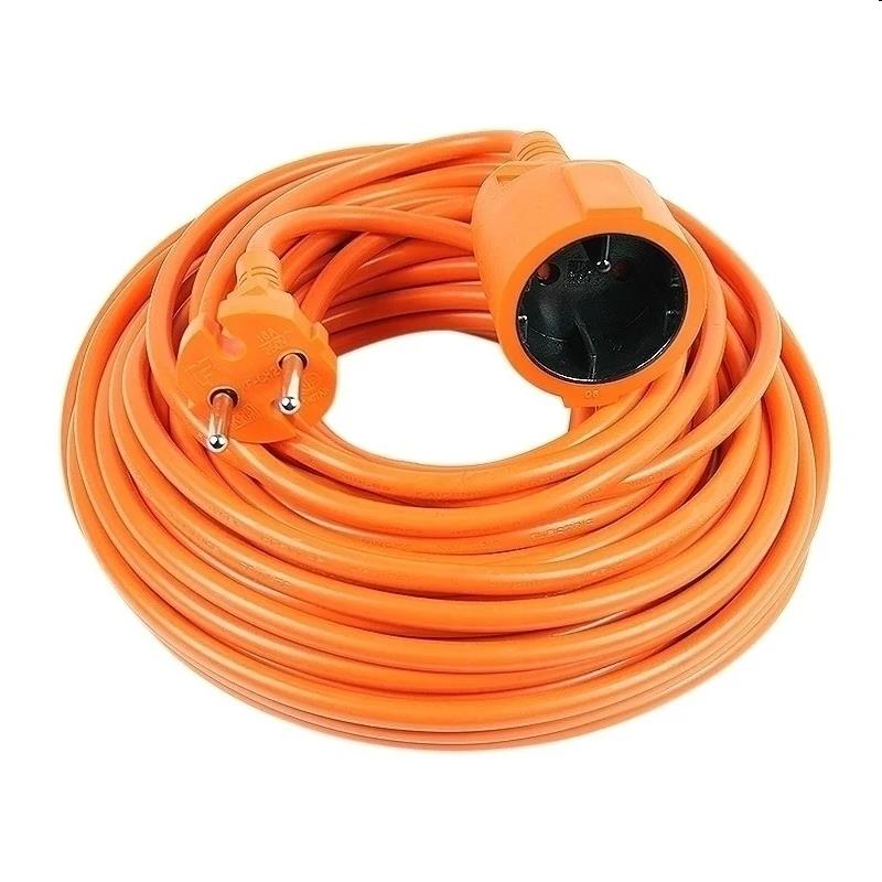 Verlengsnoer oranje 10m