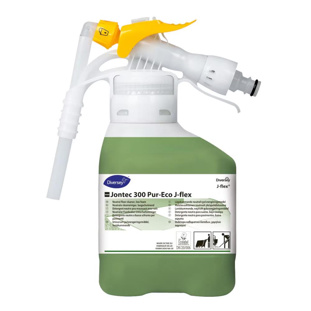 TASKI Jontec 300 Pur-Eco J-flex 1.5L - Neutrale laagschuimende vloerreiniger in J-flex®