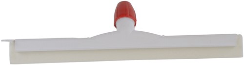 Vloertrekker kunststof 45cm wit rubber