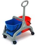 Mopwagen - 2 x 25L - Excl. pers (Refurbished by KBL)