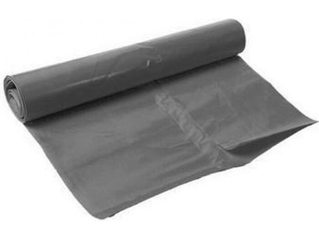 Afvalzak LDPE 50x60 15my (30L) grijs per rol á 50st.