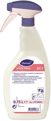 Suma Inox D7.1 6x750ml RVS reiniger
