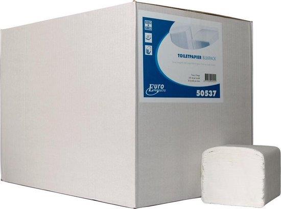 Euro toiletpapier Bulkpack tissue wit 2-lgs 36x250vel