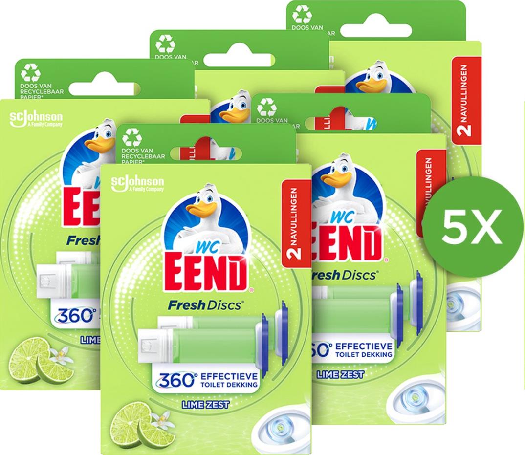 50181 Fresh Discs Houder Lime 2Discs
