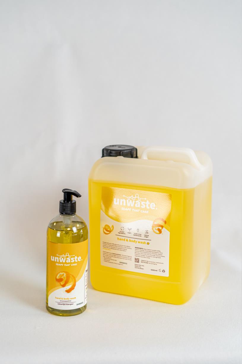 Unwaste Hand & body wash Sinaasappel schil (5L)