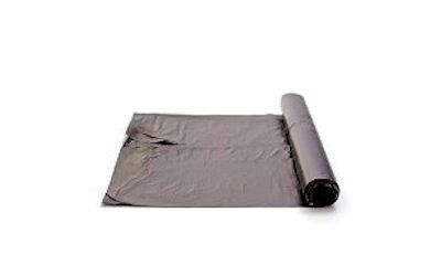 Afvalzak 58x100 23my (70L) zwart per rol á 20st.