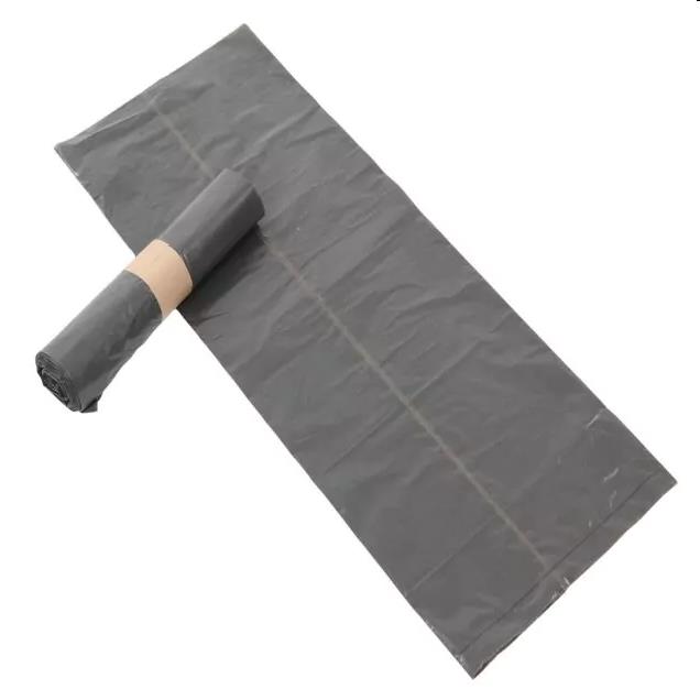 Afvalzak 50x90cm (70L) Grijs HDPE 23my per rol á 20st.