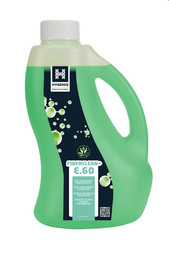 Hygeniq Fiberclean+ wasmiddel voor microvezelmaterialen ECO E.60 2L