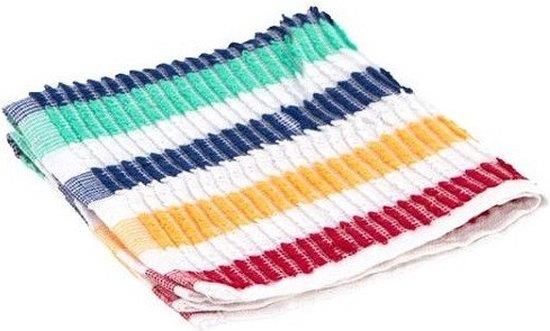 Vaatdoek badstof ca. 35x35 cm set à 10st.