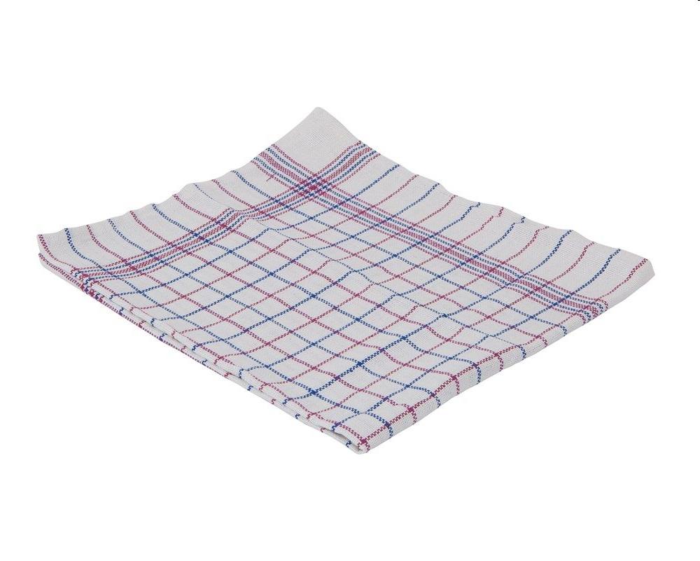 Theedoeken nationale ruit 65x65cm (10st.)