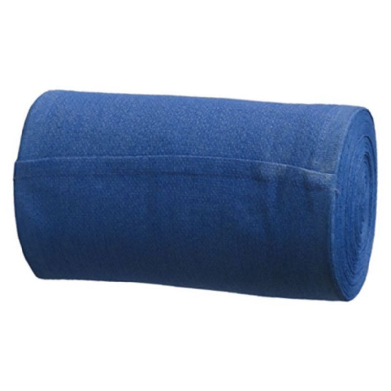 Katoenen handdoekrol blauw