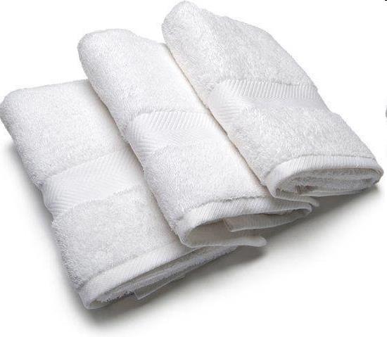 Handdoek wit 50x100  *service*