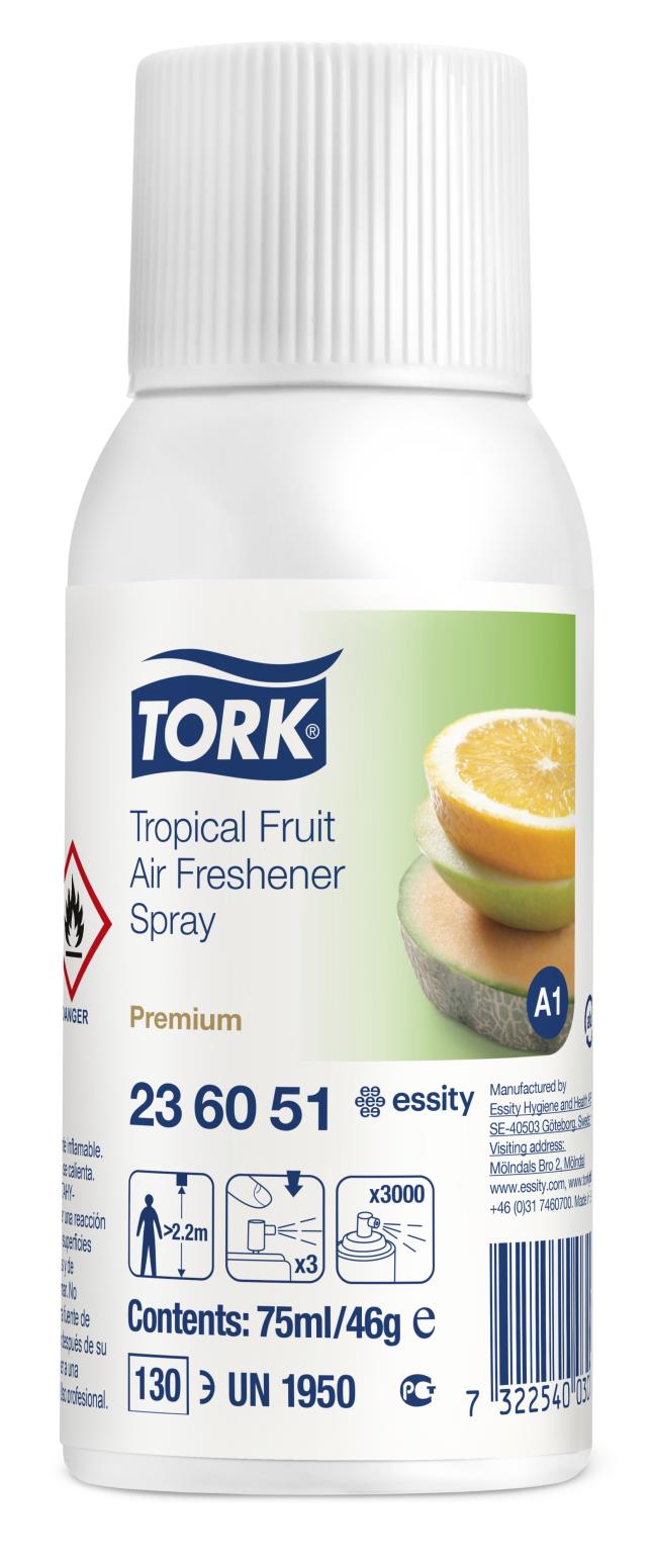 Tork Tropical Fruit Luchtverfrisser 12x75ml (A1)