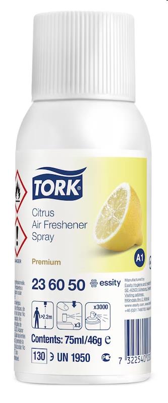 Tork Citrus Luchtverfrisser 12x75ml (A1)