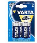Batterijen Varta High Energy C 2st.