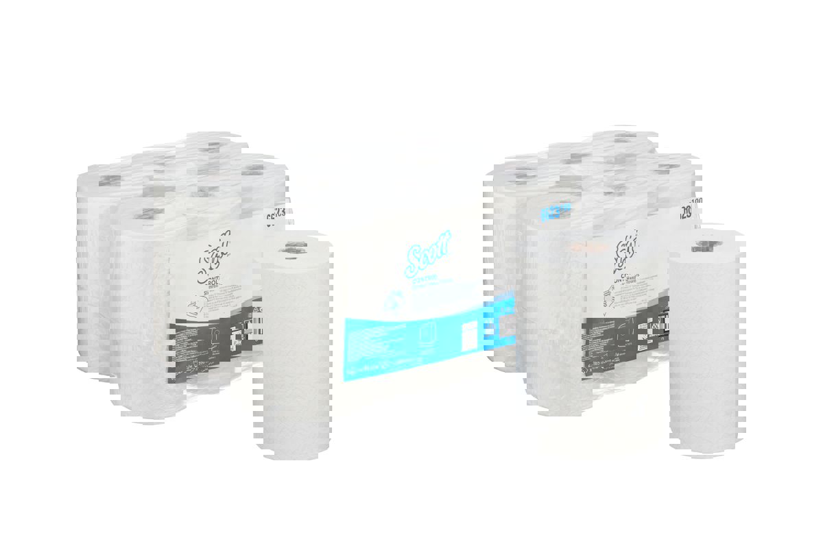 KCP Scott Control handdoek slimroll 1-lgs airflex eco 6x150 meter