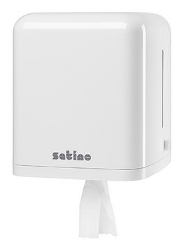 Satino by WEPA Midi Poetsroldispenser wit (CF1)