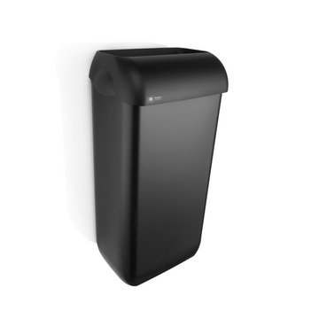 BlackSatino afvalbak 23L zwart