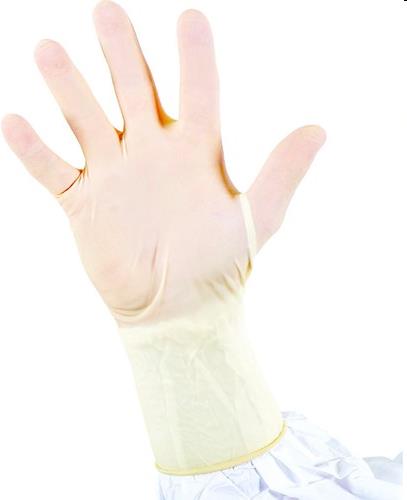 Cleanroom Natuurlijke Latex handschoenen ongepoederd XL, 100 st