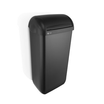 BlackSatino dameshygiënebox 23L zwart