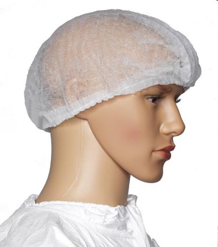 Cleanroom haarnetjes type mob cap 53 cm á 100 stuks
