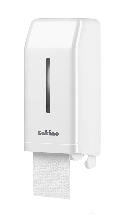 SatinoToiletroldispenser voor 2 systeemrollen JT3-compatibel