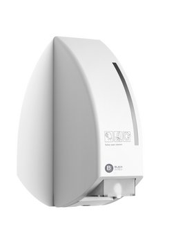 BlackSatino toiletbrilreiniger dispenser wit