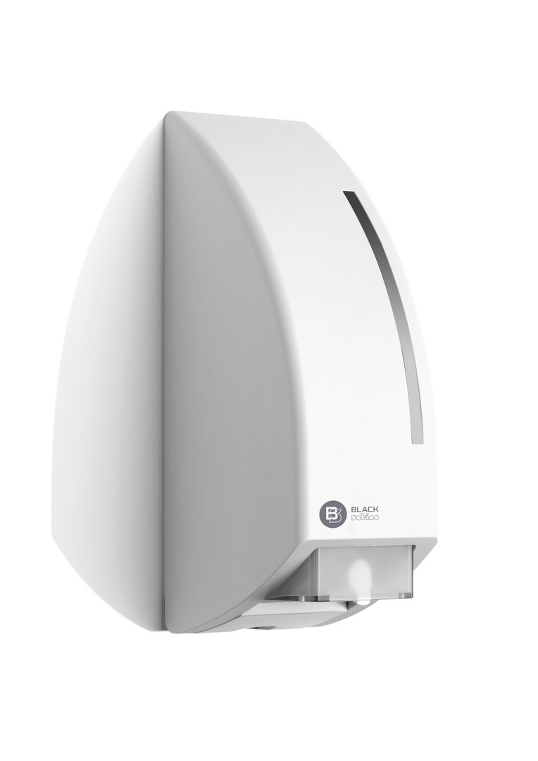 BlackSatino zeepdispenser wit
