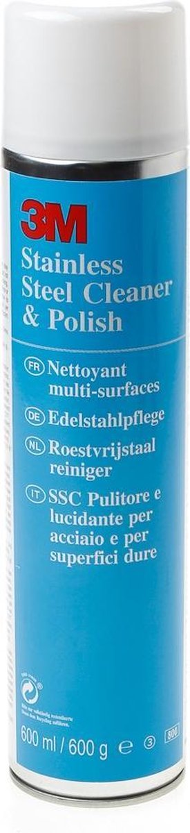 3M RVS reiniger spuitbus 600ml