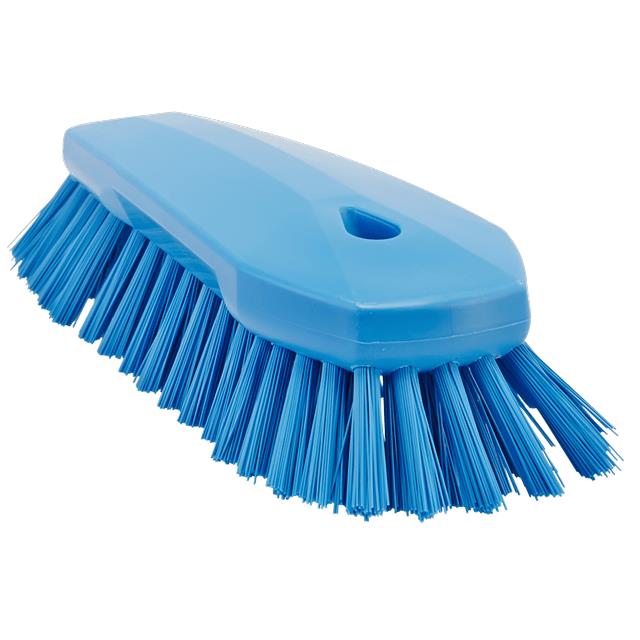Vikan Hygiene ergo werkborstel blauw hard 70x200mm
