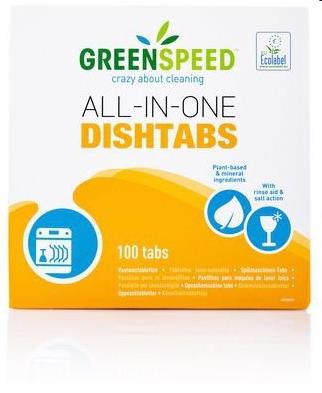 Greenspeed vaatwastabletten 100 tabs