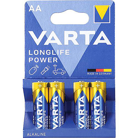 Varta Batterijen Alkaline AA blister 4st.
