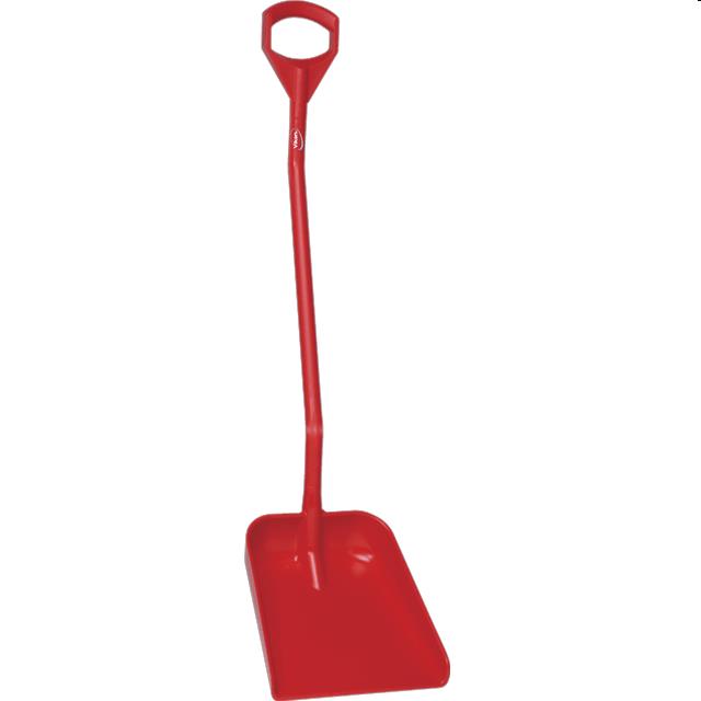Vikan Ergonomische schop 380 x 340 x 90 mm 1310 mm Rood