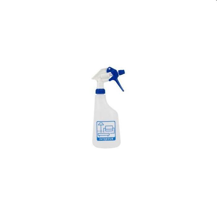 Sprayflacon BLAUW met sprayer "interieur"
