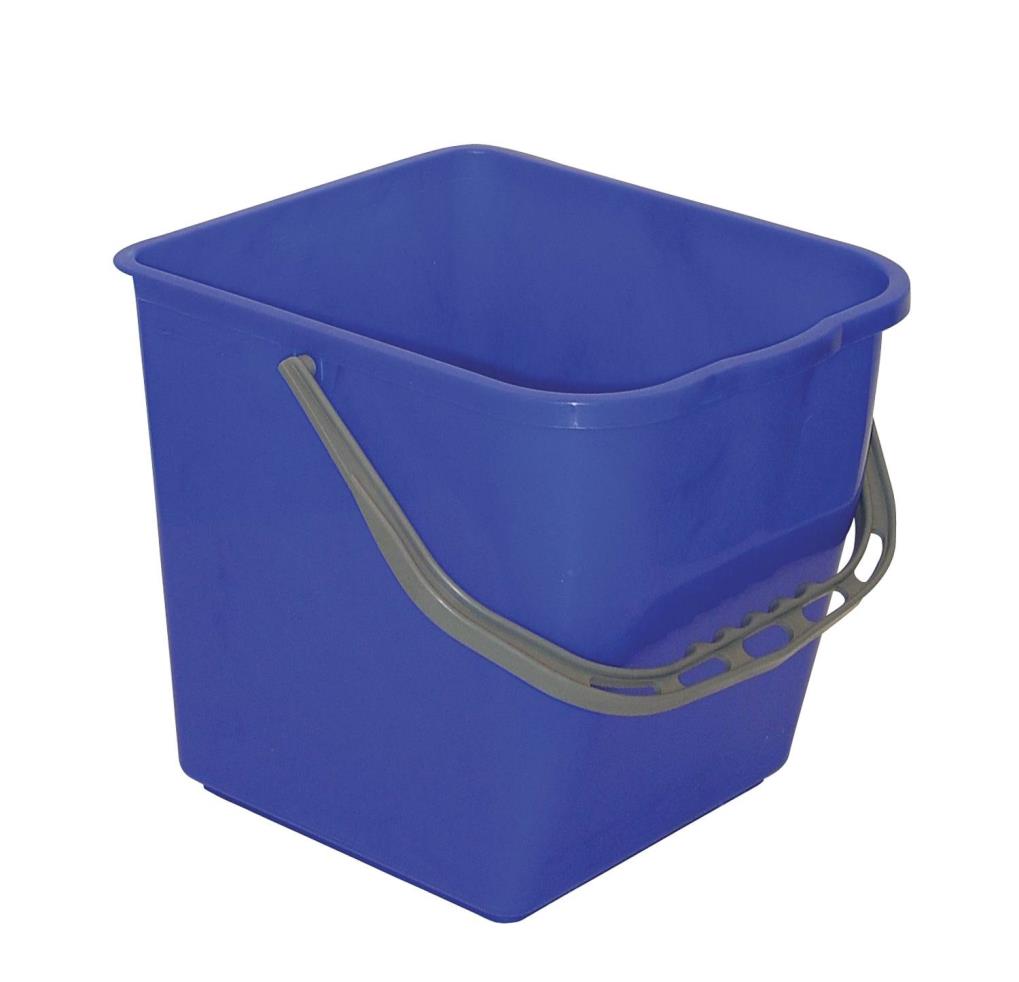 Mopemmer kunststof 25L blauw