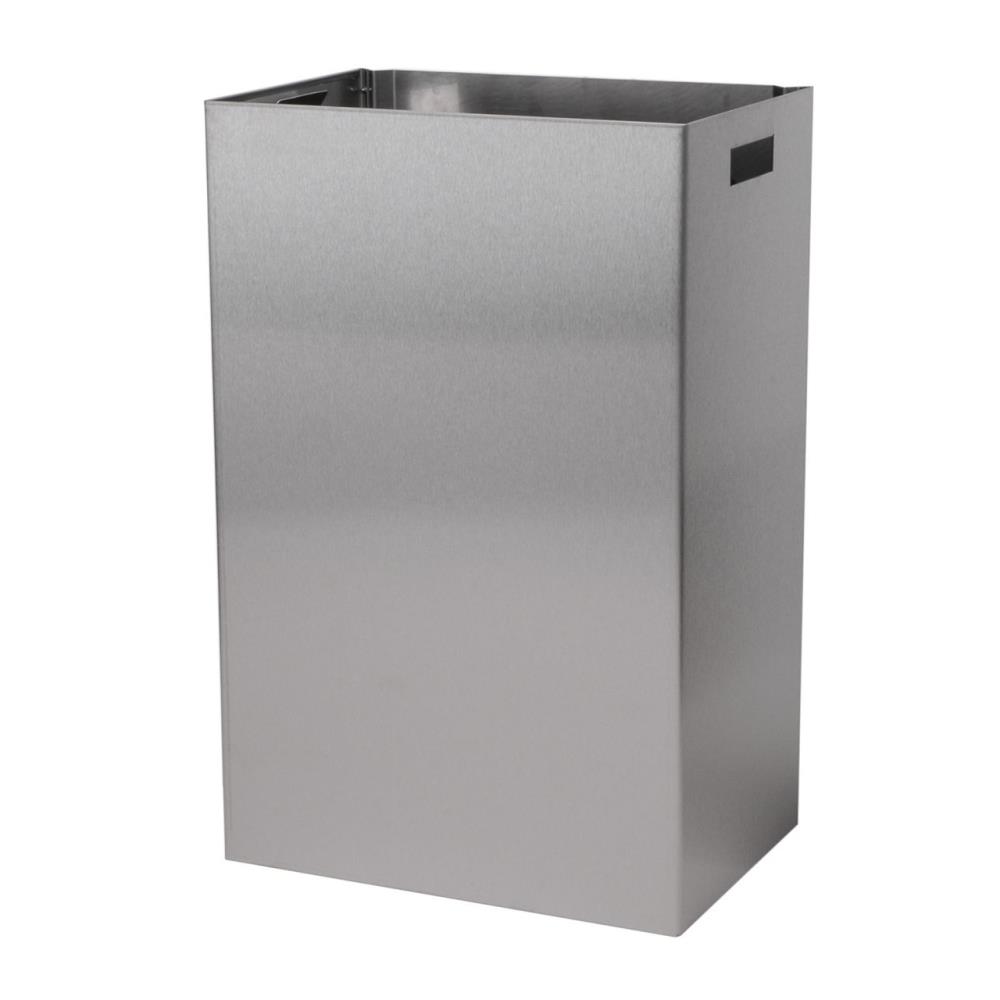 Sanfer, RVS - open afvalbak - 50 liter