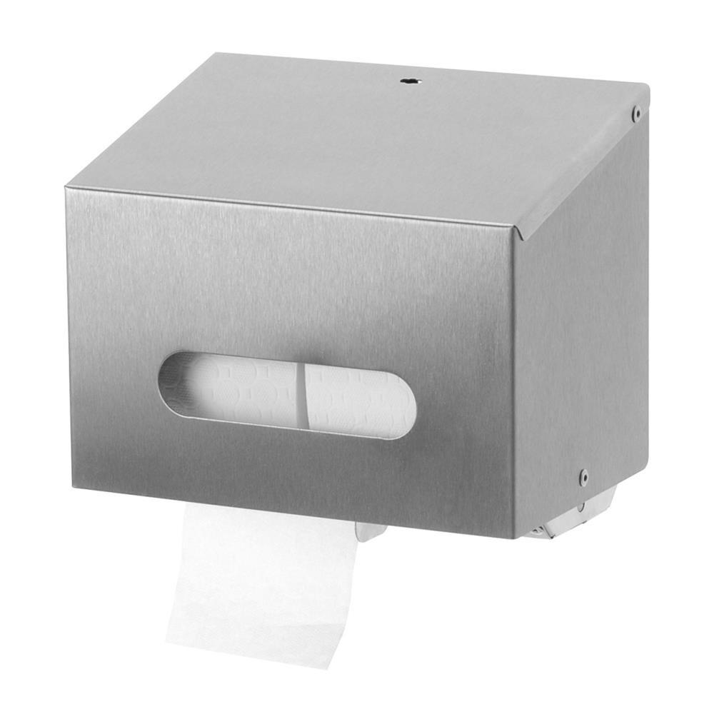 Sanfer, RVS - toiletpapierdispenser voor 2 rollen
