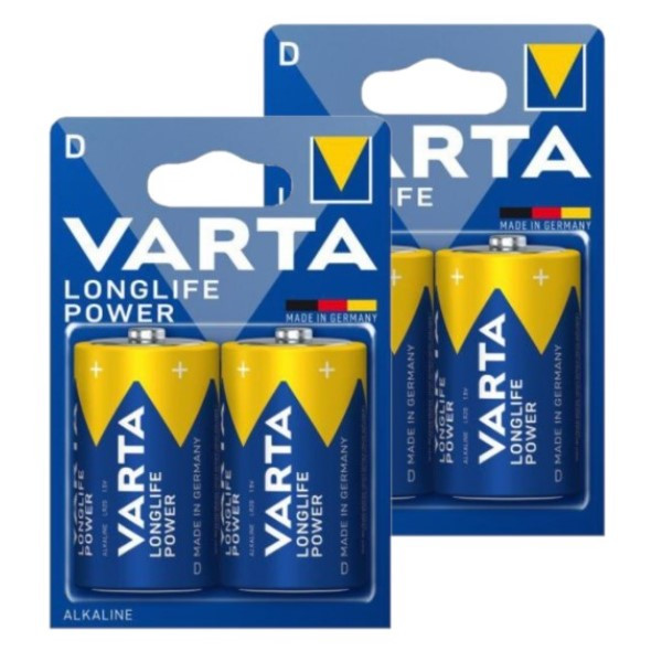 Batterijen Varta High Energy D 2st.