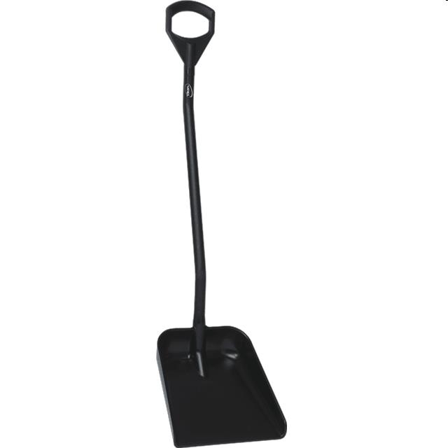Vikan Ergonomische schop 380 x 340 x 90 mm 1310 mm Zwart