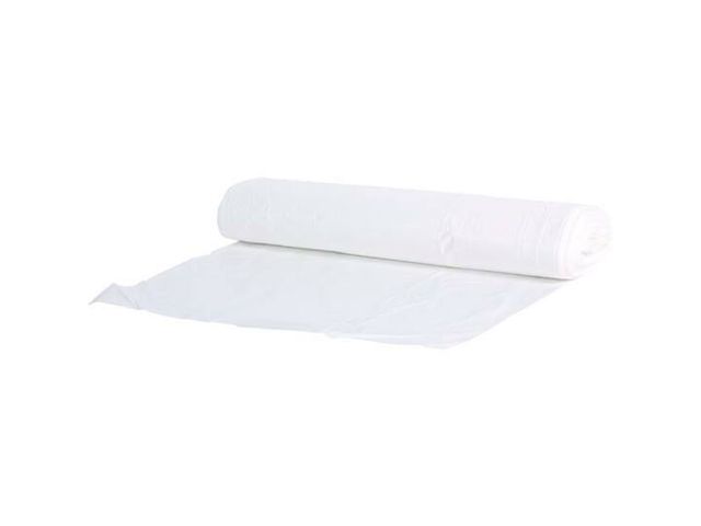 Afvalzak 70x110cm T25 wit HDPE per rol á 20 st.