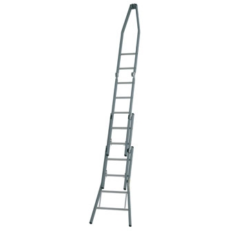 Dirks Puntladder neerklapbare punt 2+6+5+5