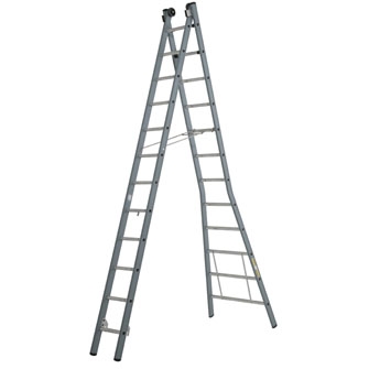 Dirks tweedelige reform ladder 28cm optrede