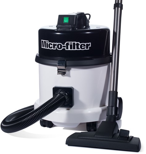 Numatic HEPA stofzuiger MFQ370-A2 grijs met kit AS0
