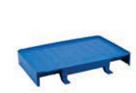 Filmop steun t.b.v. afvalzak (werkwagenuitbreiding) blauw