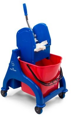 Filmop Mopwagen 1x25L zonder pers *100% gerecycled kunststof*