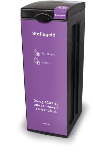 Bonton - Sticker - ''Statiegeld'' voorkant