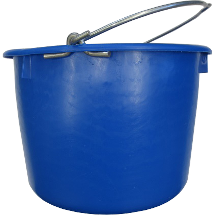 Emmer rond 12L met metalen oog