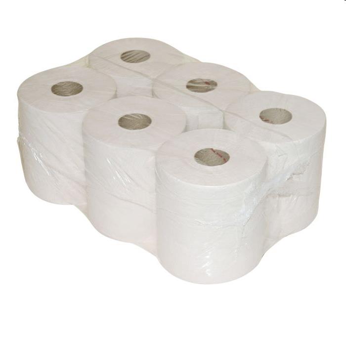 KBL Midi poetsrollen blanco 1-lgs 6x270Mtr.