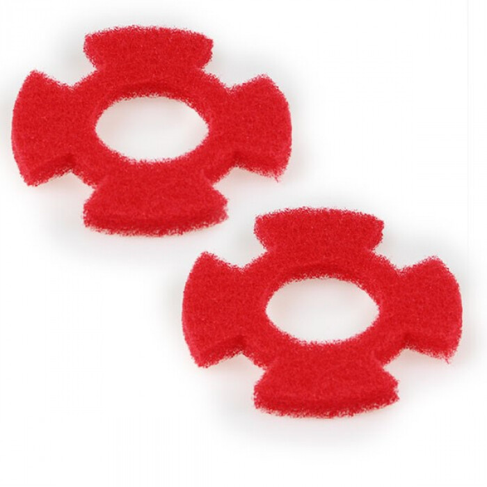 I-Mop Lite vloerpads ROOD - set van 2