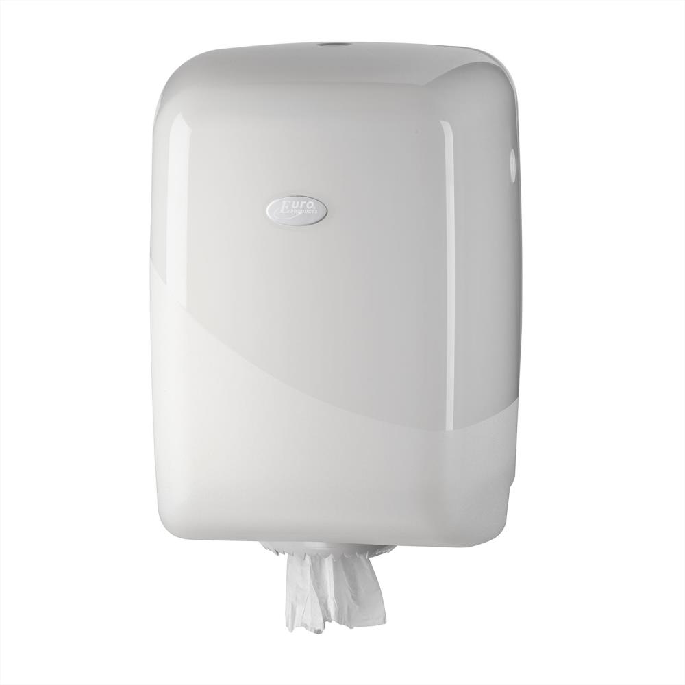 Euro midiroldispenser Pearl White
